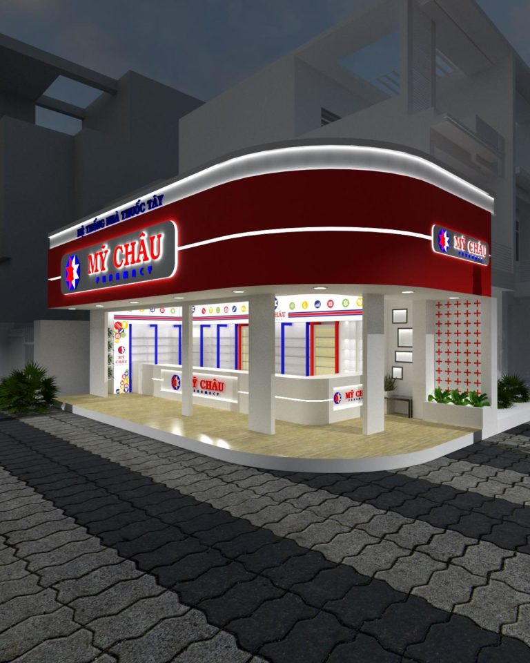 thiet ke bang hieu nha thuoc tay