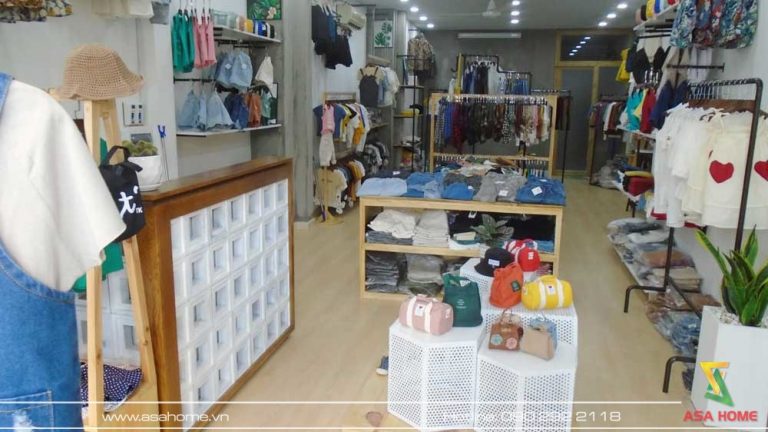 thi cong shop thoi trang tre em theo phong cac hien dai