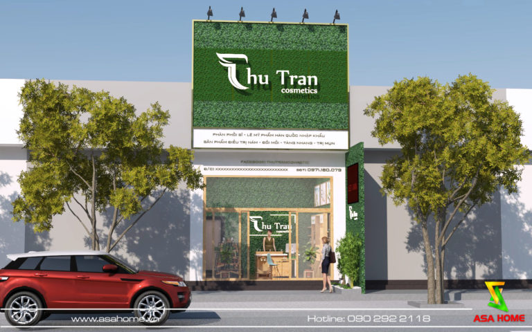 Thiết kế mỹ phẩm Thư Trần Cometics tại Dĩ An, Bình Dương