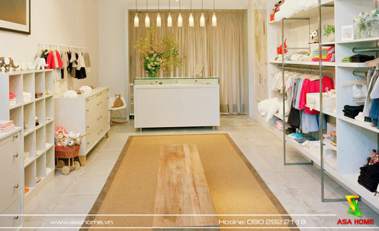 thiet ke sho quan ao tre em dep