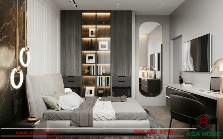 thiet ke can ho sang trong