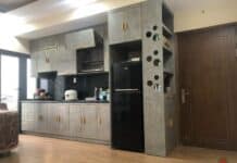 Tư vấn kích thước tủ bếp chuẩn với chiều cao người dùng Việt Tủ bếp nhôm cao cấp