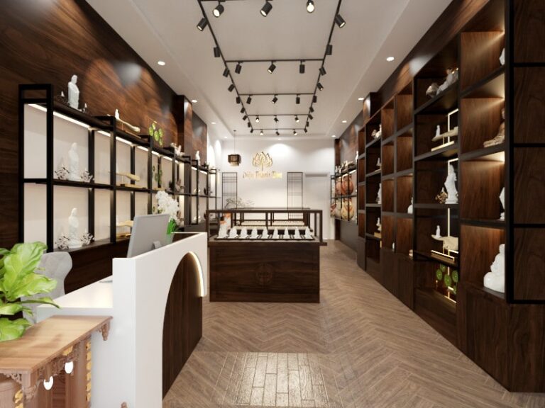 Thiết Kế Nội Thất Shop Phong Thủy Tâm Linh
