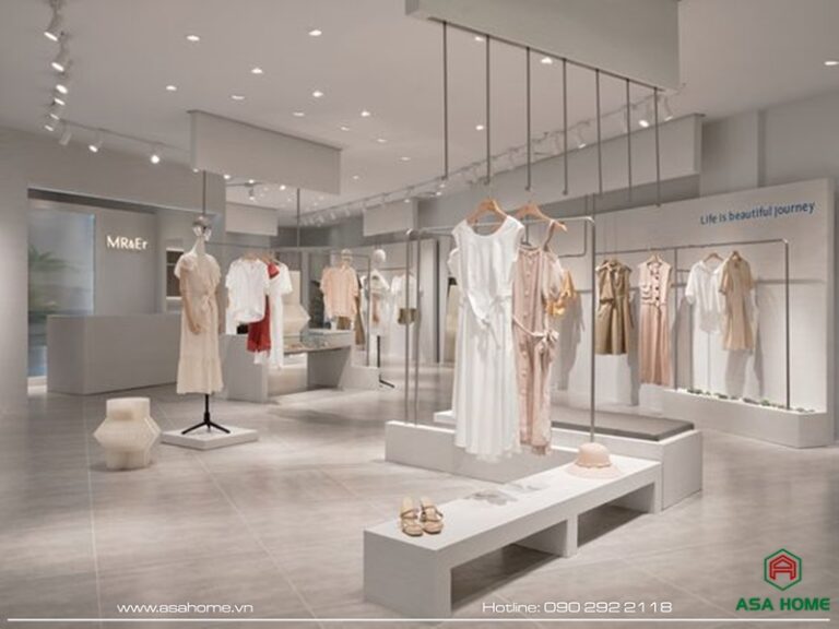 Thiết Kế Shop Thời Trang Đánh Cắp Trái Tim Các Tín Đồ Mua Sắm