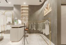 Thiết kế shop thời trang quần áo nữ sang trọng thu hút khách hàng thiết kế shop thời trang nữ hiện đại
