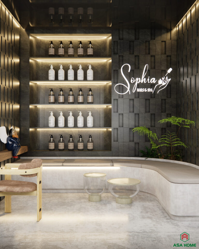 Thiết Kế Spa Sophia Beauty Tại Thành Phố Thủ Đức