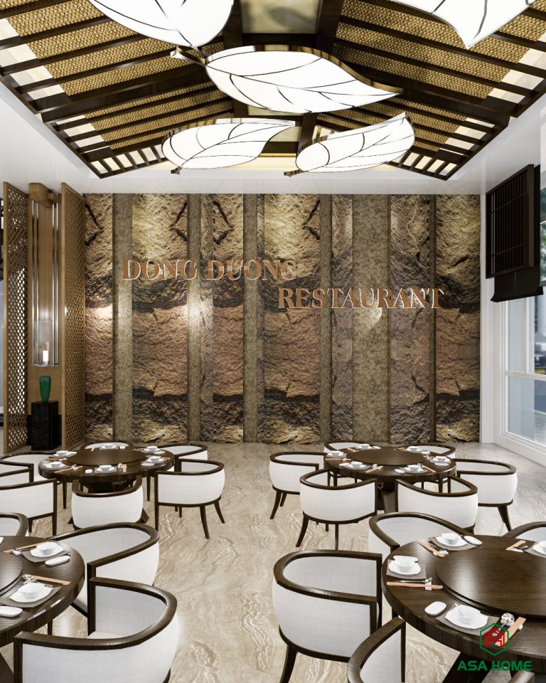 Thiết kế nhà hàng Đông Dương Restaurent phong cách indochine tại TP Đà Nẵng