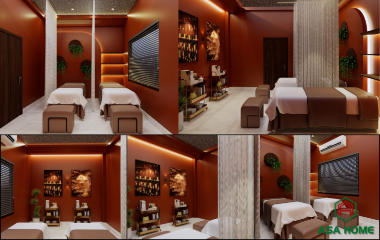 Thiết Kế Spa Dưỡng Sinh Tại Quận Tân Bình Cho Chị MiMi