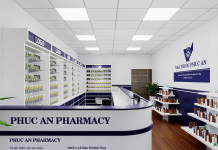 Thiết Kế Nhà Thuốc Phúc An Tại Long An