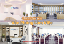 Thiết Kế Nội Thất Văn Phòng Làm Việc Pjico tại TPHCM